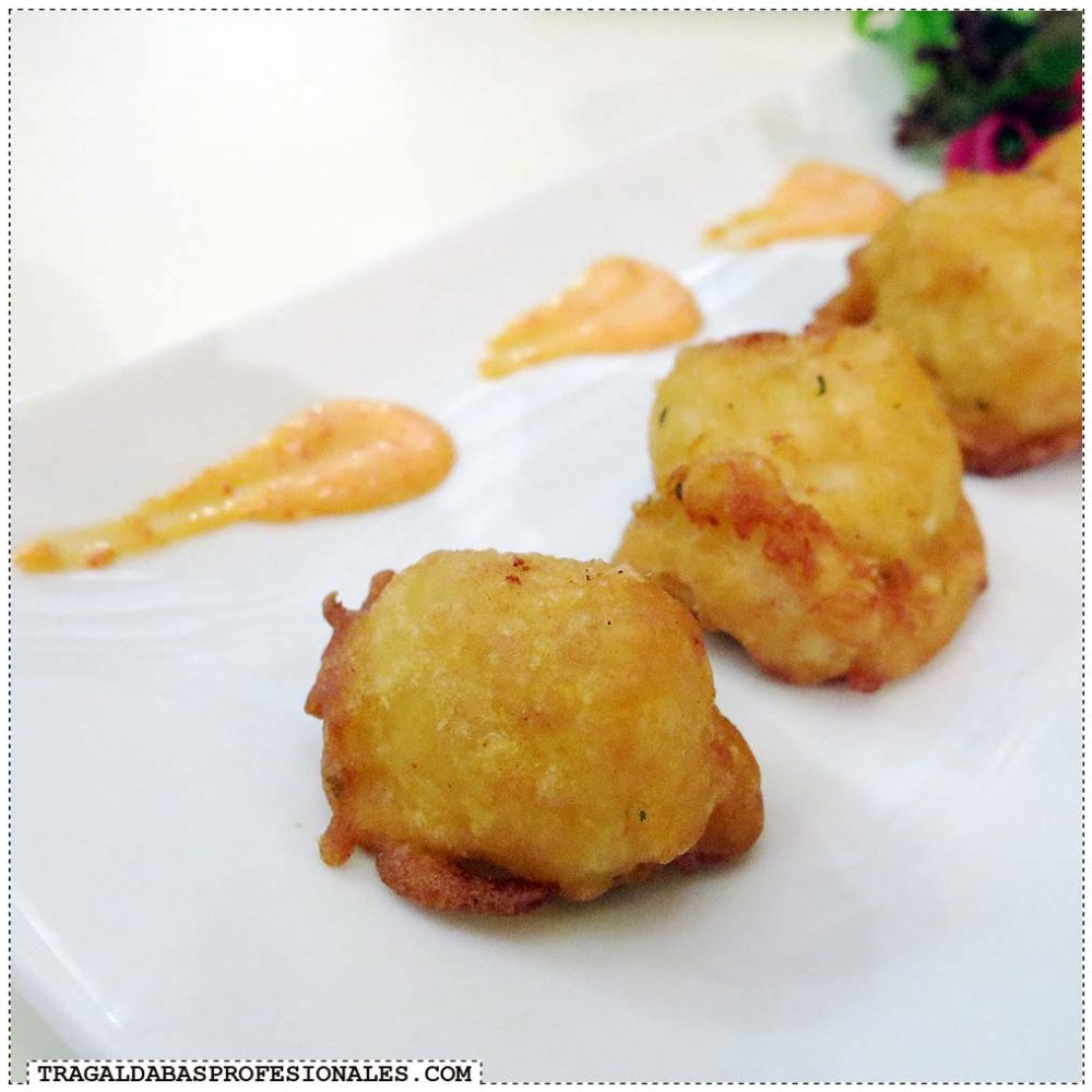 Tragaldabas Profesionales - Restaurante La Renda Javea Xabia Buñuelos Bacalao