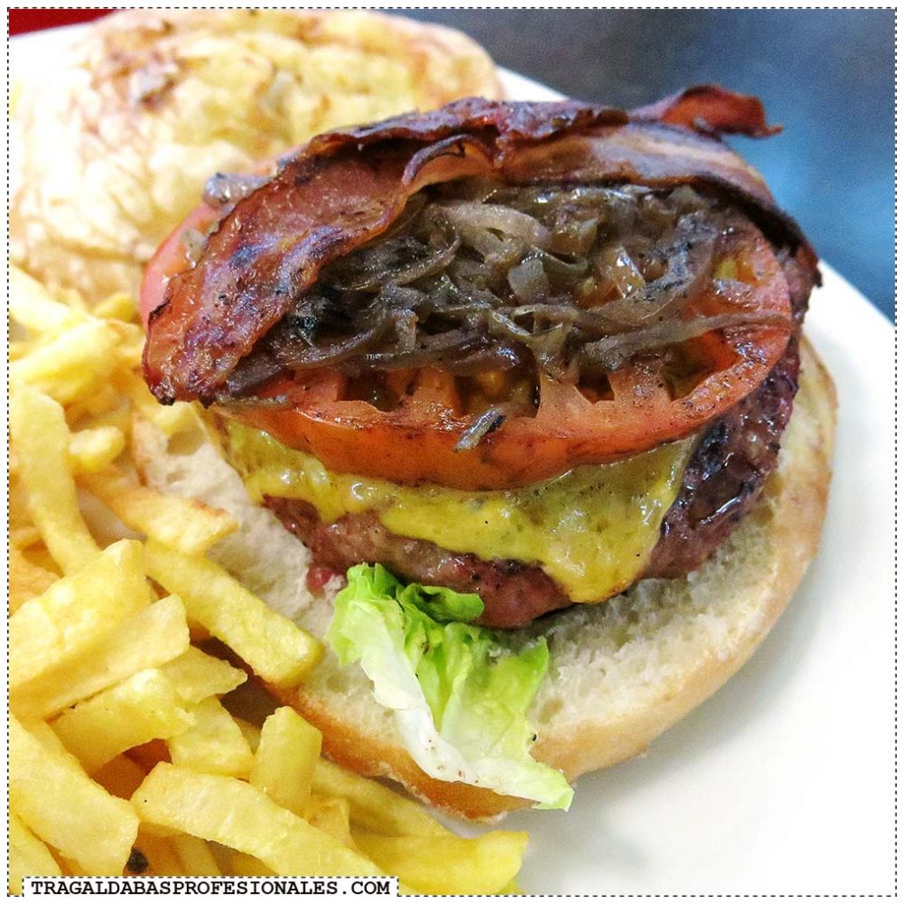Tragaldabas Profesionales - Ruta de la Hamburguesa Madrid - Bacon cheese burger