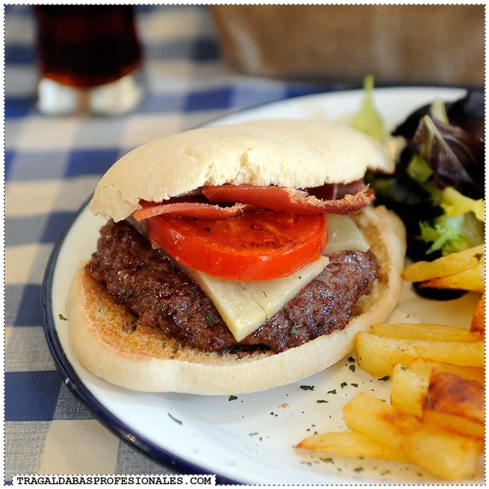 Tragaldabas Profesionales - Ruta de la Hamburguesa Madrid - Bacon cheese burger