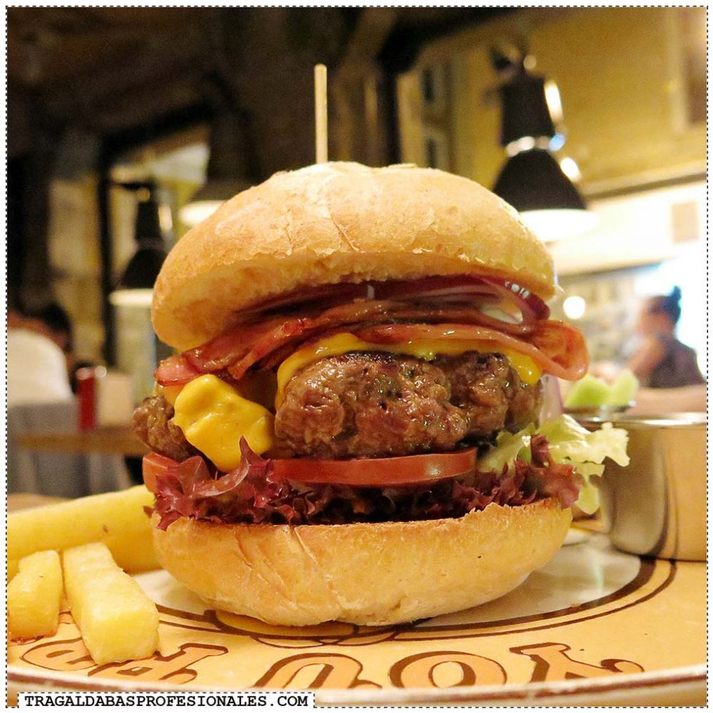 Tragaldabas Profesionales - Ruta de la Hamburguesa Madrid - Bacon cheese burger