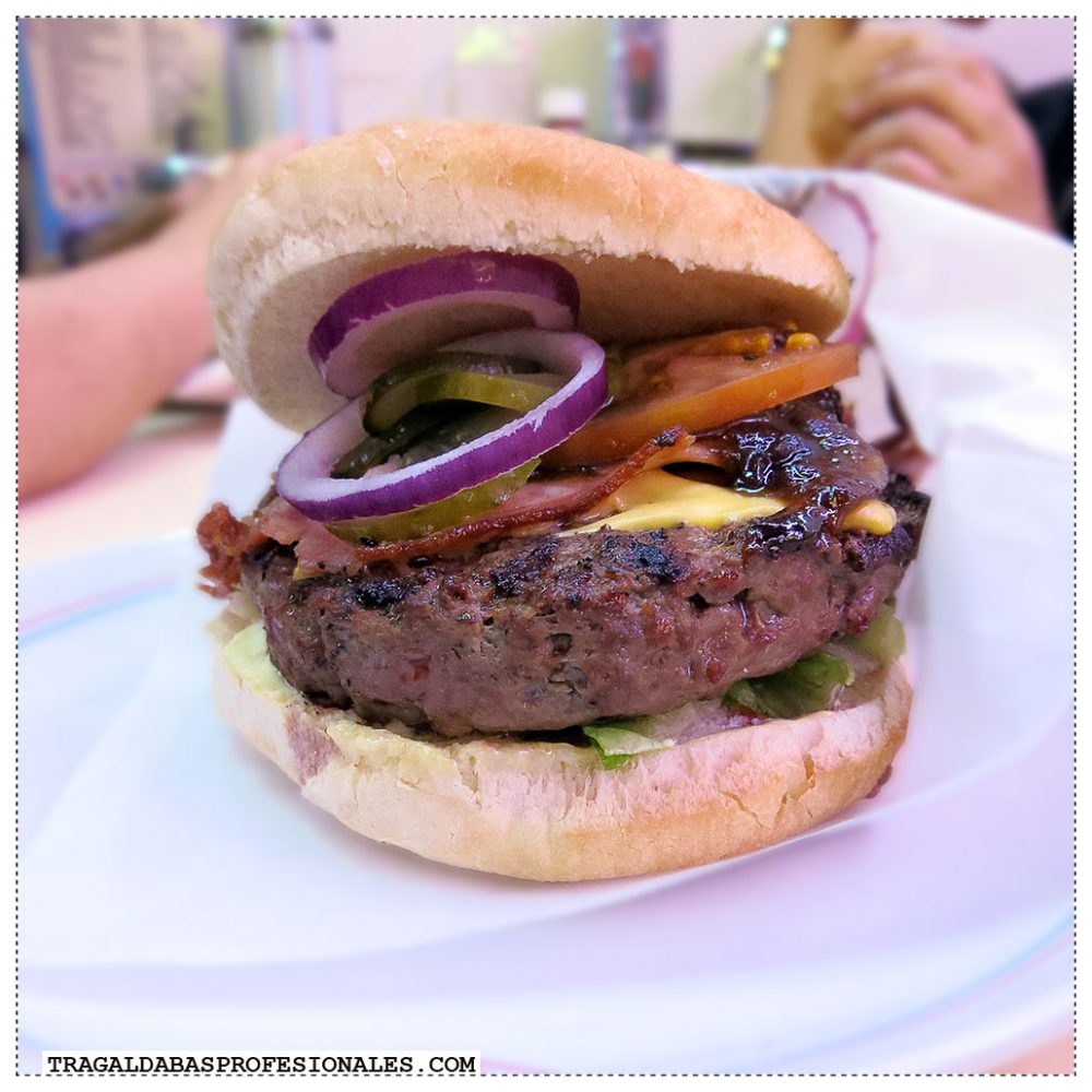 Tragaldabas Profesionales - Ruta de la Hamburguesa Madrid - Bacon cheese burger