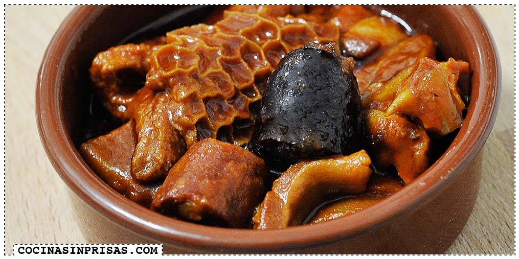 Tragaldabas Profesionales - Cazuela de callos a la madrileña