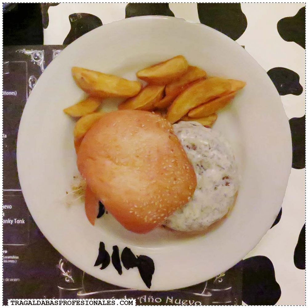 Tragaldabas Profesionales - Truffled cheese kobe burger - Pecado Carnal