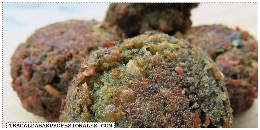 Falafel de garbanzos y lentejas - Tragaldabas Profesionales