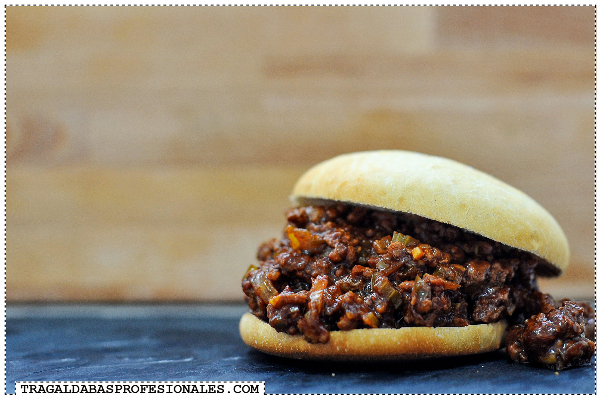Bocadillo Sloppy Joe - Tragaldabas Profesionales